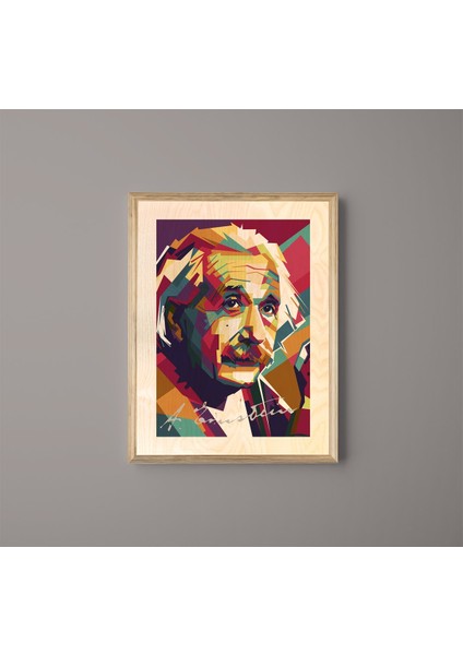 Einstein Ahşap Tablo fiyatları