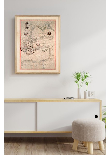 Anatolıa Map Ahşap Tablo