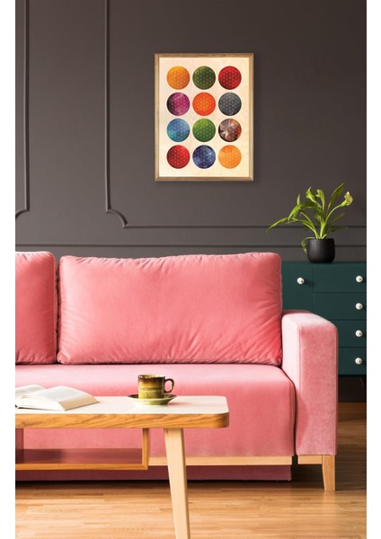 Life Circles Ahşap Tablo