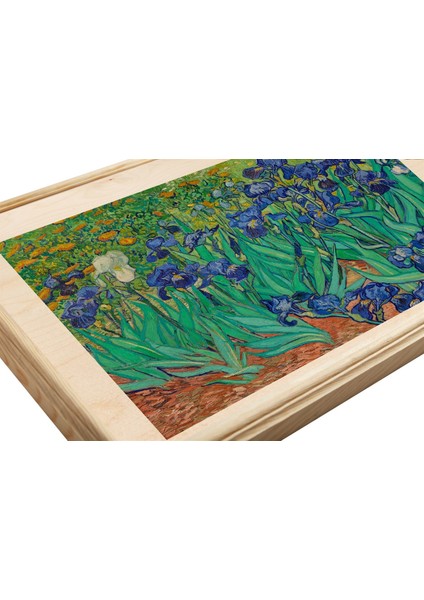 Van Gogh Irısıs Ahşap Tablo modelleri
