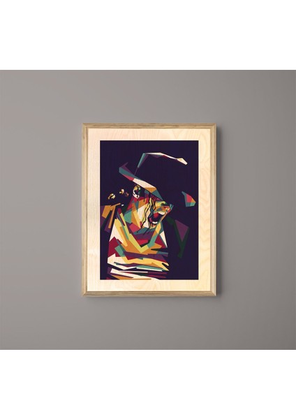 Michael Jackson Ahşap Tablo fiyatları