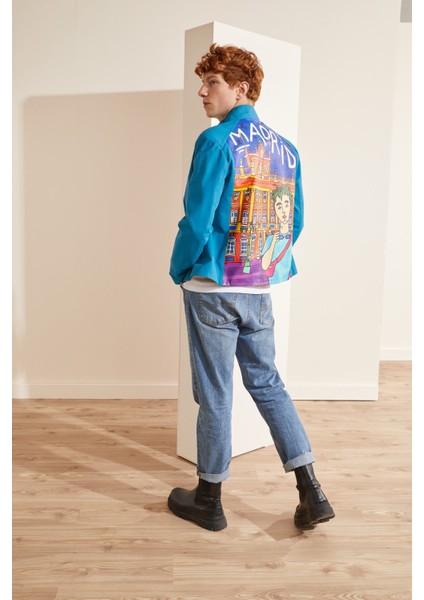 Erkek Ceket Madrıd Baskılı fiyatları