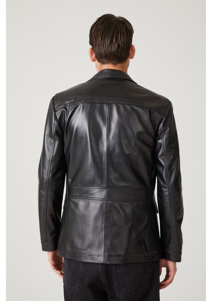 Logan Siyah Erkek Deri Kaban fırsatları