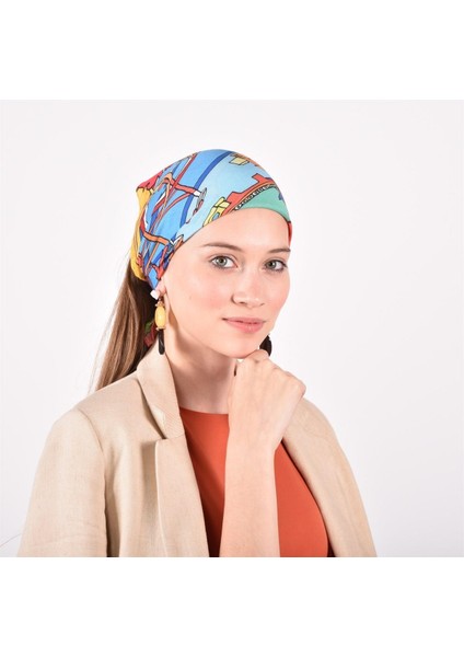 Amsterdam Desenli Fular & Bandana fiyatları
