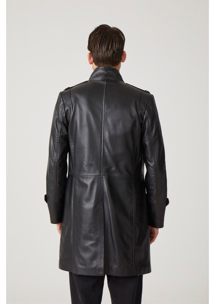 Darryl Siyah Erkek Deri Kaban fırsatları