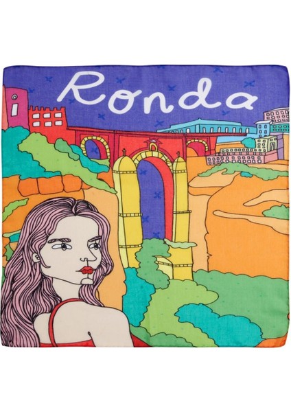 Ronda Desenli Fular & Bandana