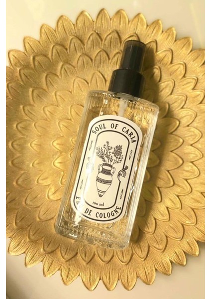 Narenciye Kokulu Soul Of Caria Eau De Kolonya Fısfıslı 100 Ml Cam Şişe