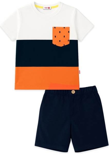 Erkek Çocuk Penye Üst Gabardin Alt Takım