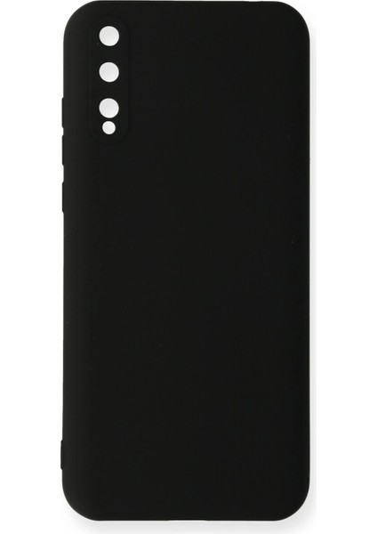 Huawei P Smart S Kılıf Nano Içi Kadife Silikon - Siyah Inslm