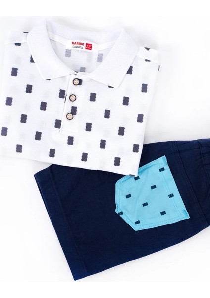 Erkek Çocuk Pike Polo Üst Gabardin Alt Takım fırsatları