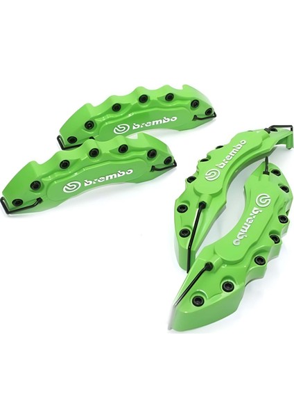 FIAT500 Uyumlu Brembo Yeşil Kaliper Kapağı 4 Parça Ön Arka Set