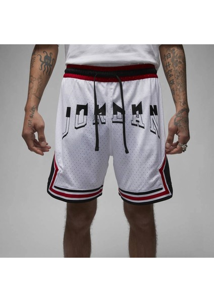 Jordan Sport Diamond Shorts Erkek Şort Beyaz Kırmızı fırsatları