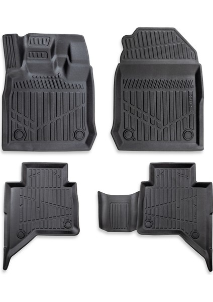 Isızu D Max 2019 Sonrası Myk 3D Premium Havuzlu Oto Paspas Araca Özel