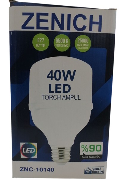 Zenıch LED Torch Ampul 40 W modelleri