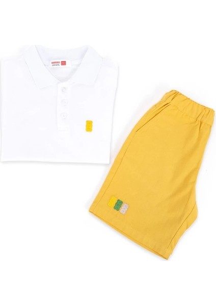 Erkek Çocuk Ikili Takım - Pike Polo Üst, Gabardin Alt fiyatları