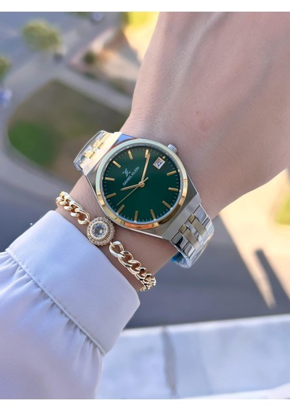 Çelik Kordon 30 mt Suya Dayanıklı Kadın Kol Saati+Bileklik BYN.14052.8 fiyatları