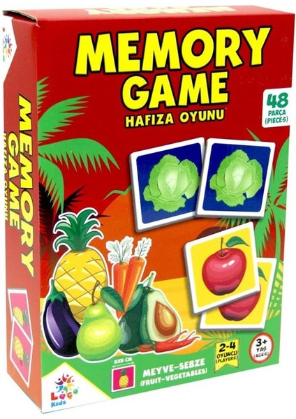 LC7231 Laço, Hafıza Oyunu, Meyve - Sebze / +3 Yaş fiyatları