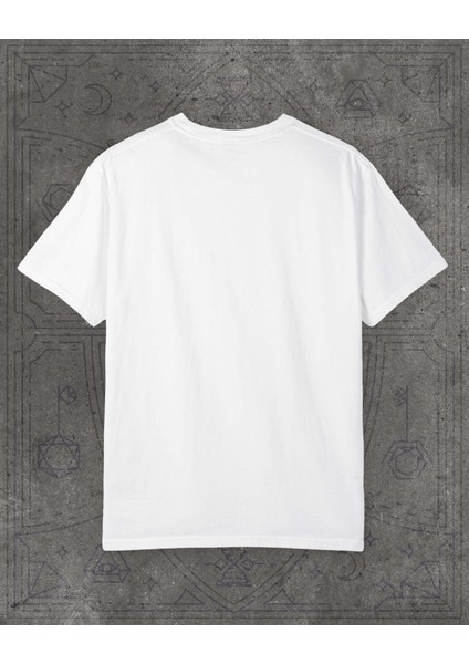 Hopeless – Nakışlı Unisex Beyaz Tişört – %100 Pamuk Regular Fit