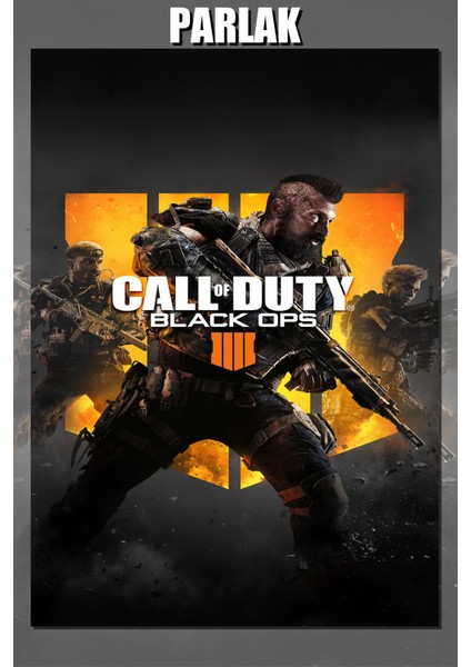 Call Of Duty Çerçevesiz Oyun Posteri - Duvar Kağıdı Yüksek Kaliteli Baskı