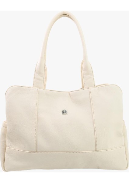 67-8098 Kadın Bej Omuz ve Kol Çanta