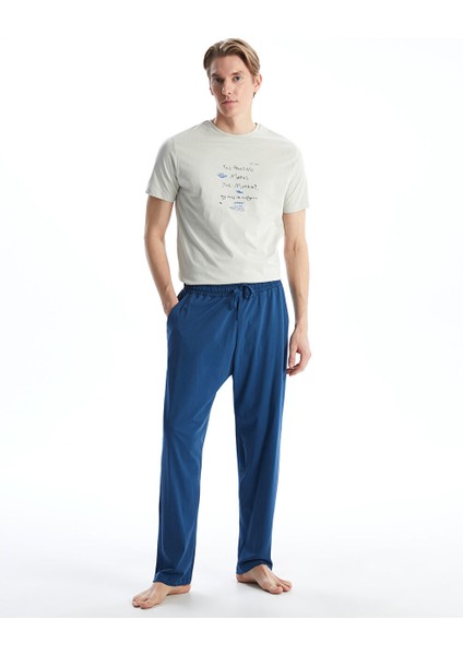 Yeni Sezon Standart Kalip Erkek Pijama Alt - S5K649Z8
