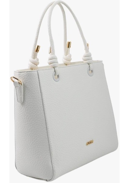 67-8118 Kadın Beyaz Omuz ve Kol Çanta