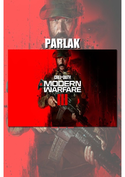 Call Of Duty Çerçevesiz Oyun Posteri - Duvar Kağıdı Yüksek Kaliteli Baskı