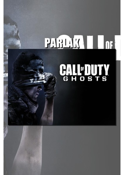 Call Of Duty Çerçevesiz Oyun Posteri - Duvar Kağıdı Yüksek Kaliteli Baskı