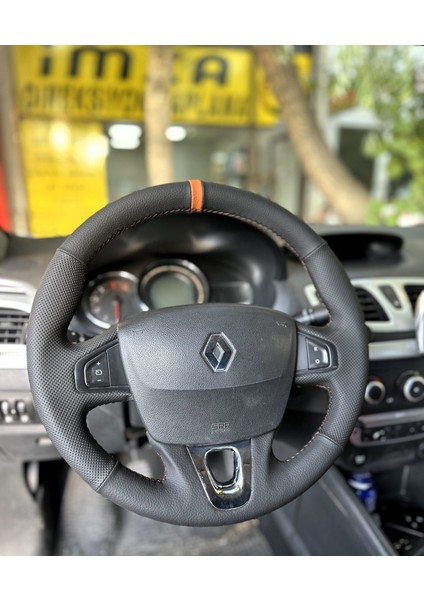 Clio 4 Faz 1 2014-2017 Araca Özel Direksiyon Kılıfı (Makyajlı Kasalara Uyumlu Değildir) modelleri
