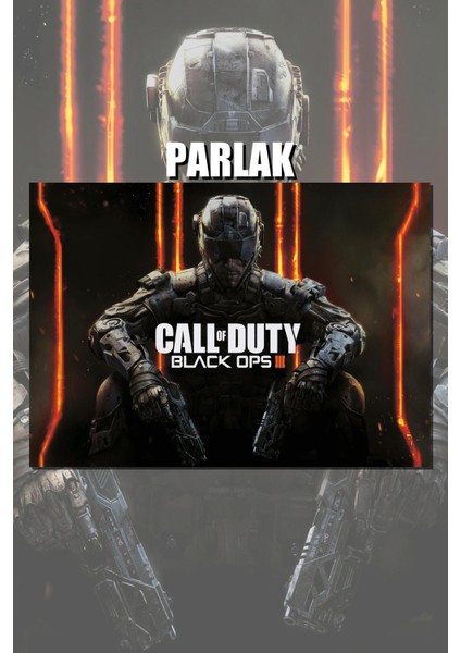 Call Of Duty Çerçevesiz Oyun Posteri - Duvar Kağıdı Yüksek Kaliteli Baskı