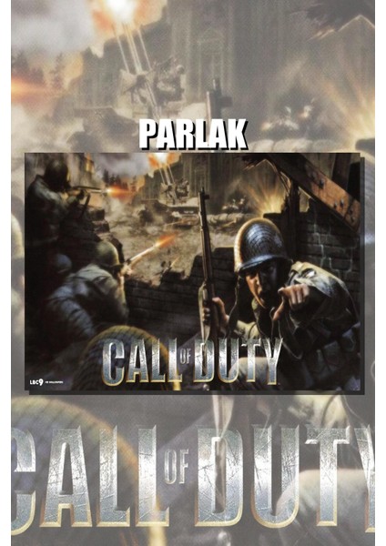 Call Of Duty Çerçevesiz Oyun Posteri - Duvar Kağıdı Yüksek Kaliteli Baskı