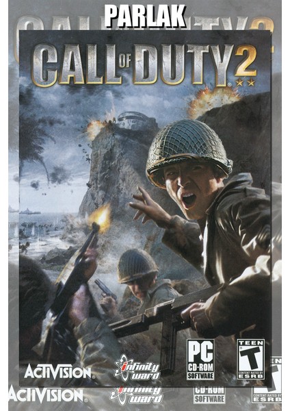 Call Of Duty Çerçevesiz Oyun Posteri - Duvar Kağıdı Yüksek Kaliteli Baskı