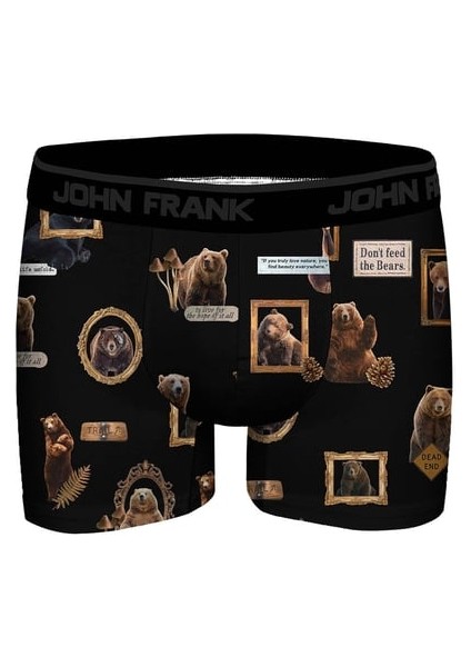 Dijital Baskılı Erkek Boxer JFBD377-BEAR