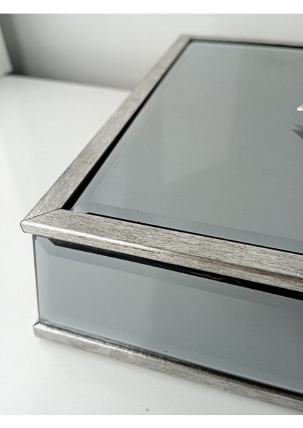 Aynalı Kutu Gondol Şekerlik Sunumluk Söz Nişan Kız Isteme Çikolatalık Dekoratif Obje Biblo Süs Eşya fırsatları