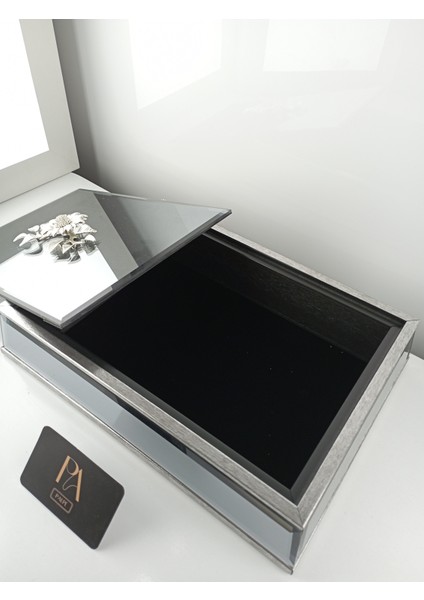 Aynalı Kutu Gondol Şekerlik Sunumluk Söz Nişan Kız Isteme Çikolatalık Dekoratif Obje Biblo Süs Eşya indirimleri