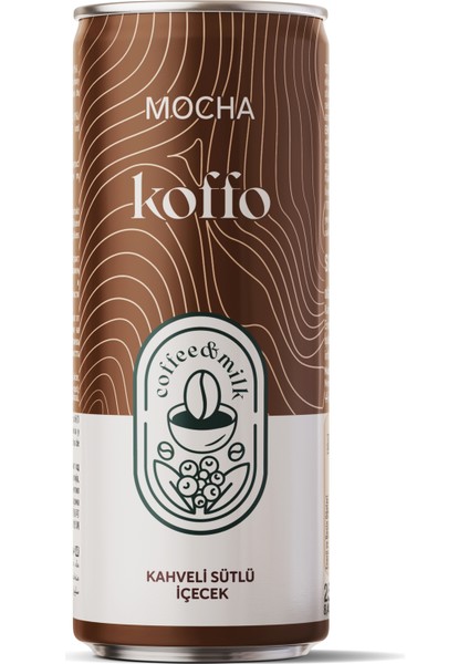 Soğuk Kahve Mocha 250 ml 12 Adet