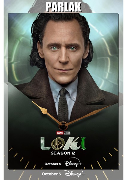 Loki Çerçevesiz Dizi Posteri - Duvar Kağıdı Yüksek Kaliteli Baskı