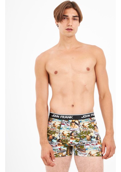 Dijital Baskılı Erkek Boxer JFBD366