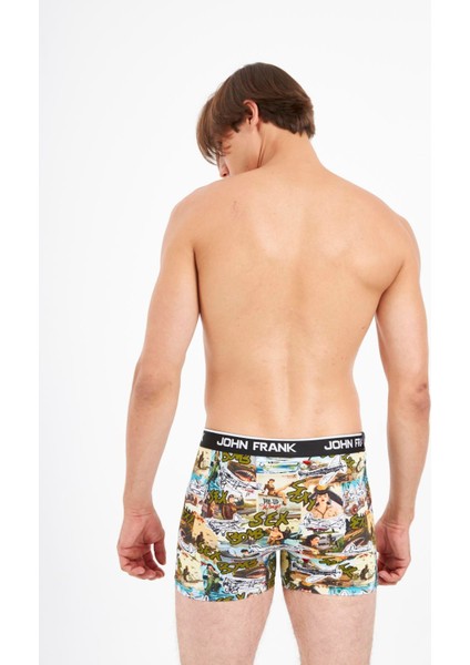 Dijital Baskılı Erkek Boxer JFBD366