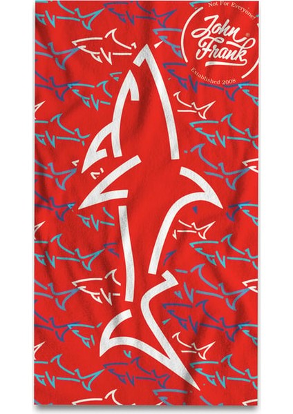 Plaj Havlusu JFSSTW02-GREAT Shark Red