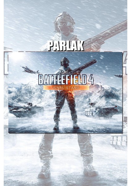 Battlefield Çerçevesiz Oyun Posteri - Duvar Kağıdı Yüksek Kaliteli Baskı