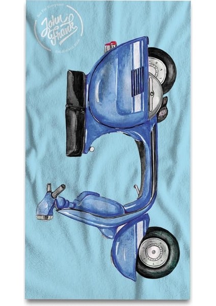 Plaj Havlusu JFSSTW11-BLUE Frıend
