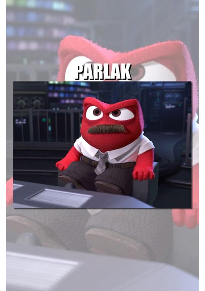 Ters Yüz, Inside Out Çerçevesiz Animasyon Film Posteri - Duvar Kağıdı Yüksek Kaliteli Baskı
