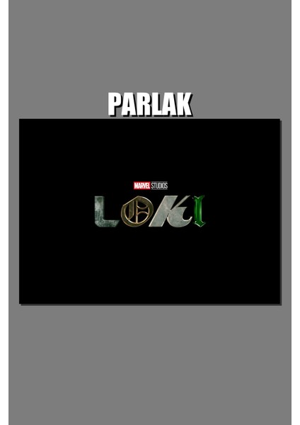 Loki Çerçevesiz Dizi Posteri - Duvar Kağıdı Yüksek Kaliteli Baskı
