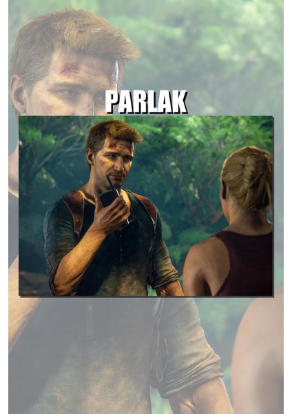 Uncharted Serisi Çerçevesiz Oyun Posteri - Duvar Kağıdı Yüksek Kaliteli Baskı