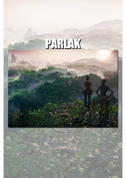 Uncharted Serisi Çerçevesiz Oyun Posteri - Duvar Kağıdı Yüksek Kaliteli Baskı