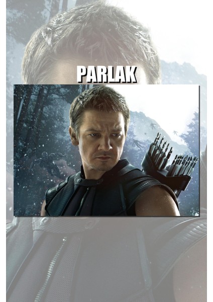 Hawkeye Çerçevesiz Dizi Posteri - Duvar Kağıdı Yüksek Kaliteli Baskı