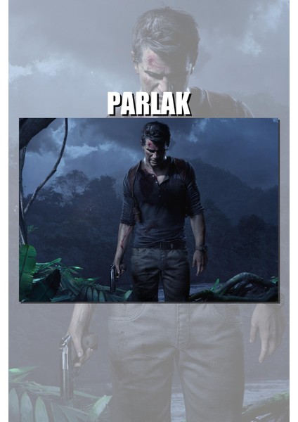 Uncharted Serisi Çerçevesiz Oyun Posteri - Duvar Kağıdı Yüksek Kaliteli Baskı