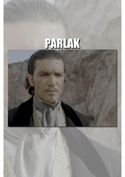 Zorro Çerçevesiz Film Posteri - Duvar Kağıdı Yüksek Kaliteli Baskı