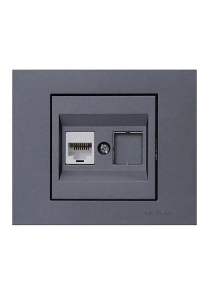 Grano Füme USB Data Prizi (ÜRÜN ÇERÇEVESİZDİR)